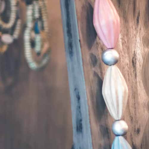 wooden jewellery